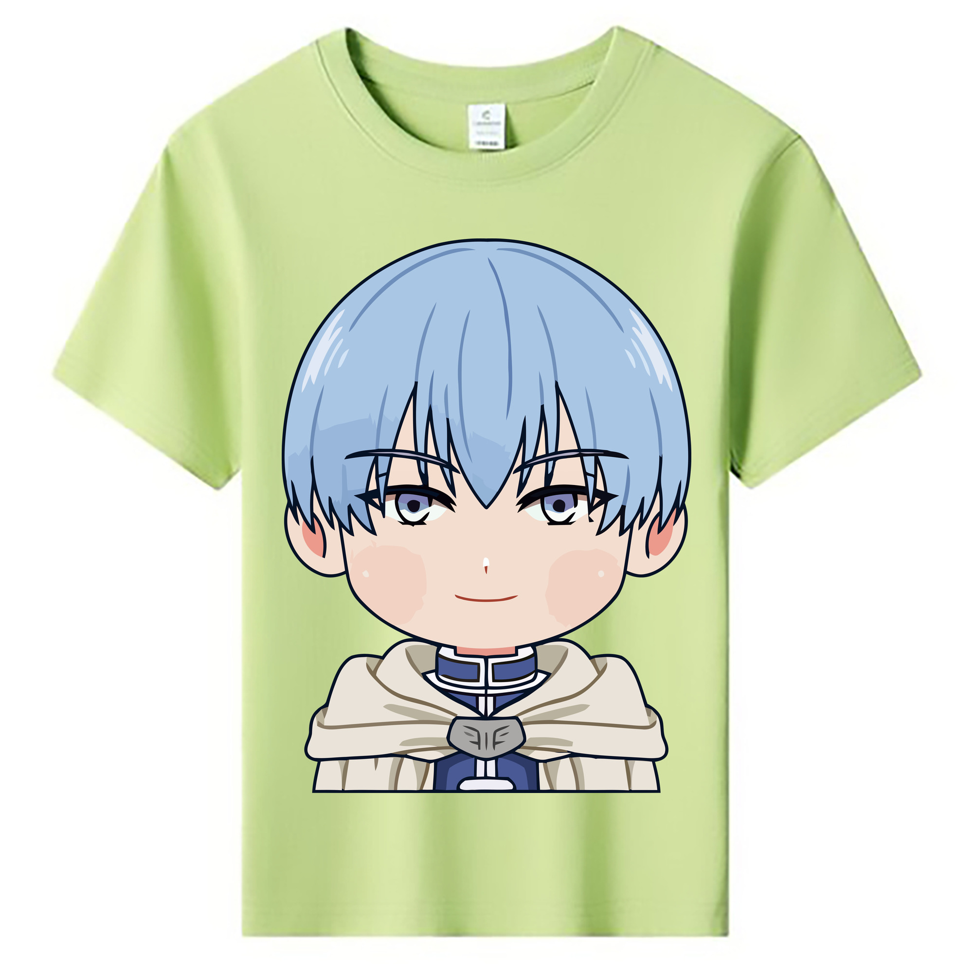 （画像用） 葬送のフリーレン Frieren 綿100％キッズTシャツ（フロントプリント）